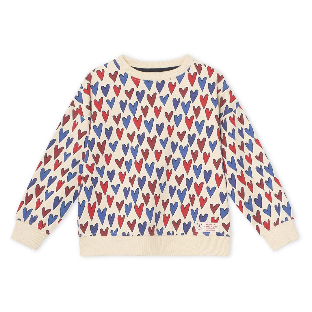 Louis Blouse Heart Print