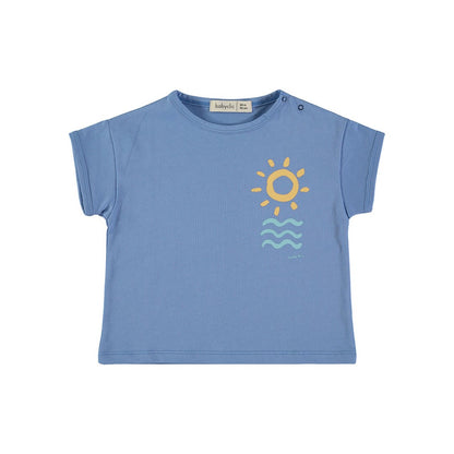 T-shirt Mediterraneo Electric Blue