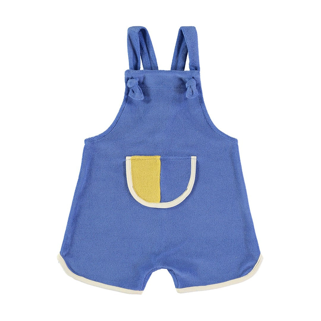 Baby Overall Terry Electric Blue