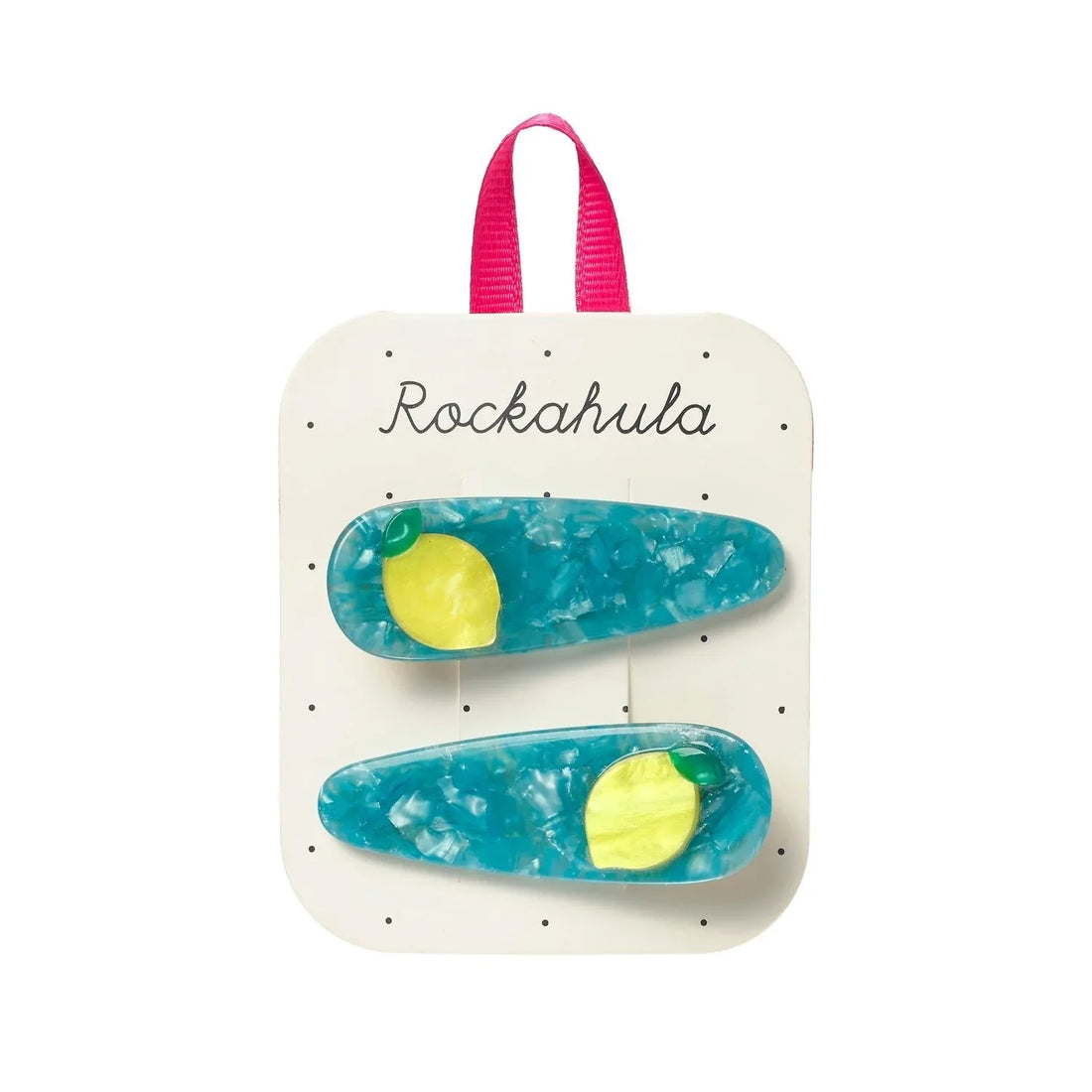 Lemon Drop Acrylic Clips - Rockahula