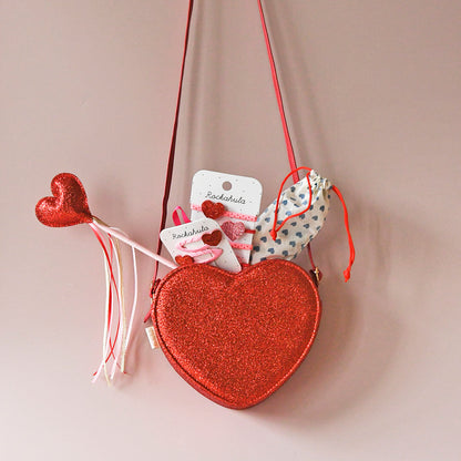 Love Heart Glitter Bag