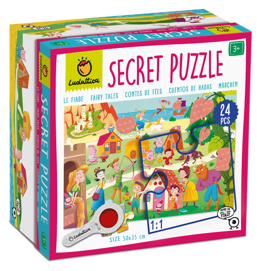 Secret Puzzel Sprookjesdromen 24pcs