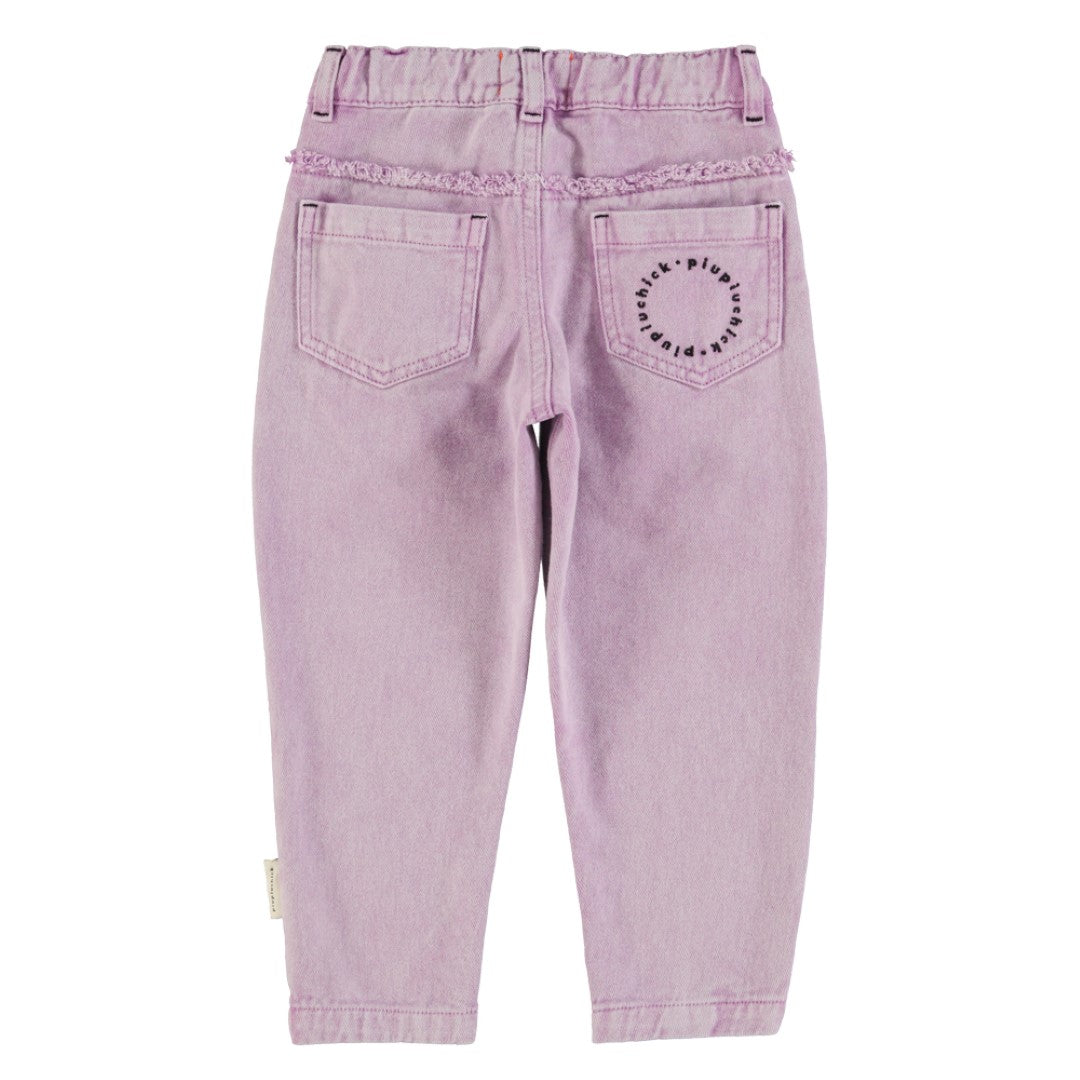 Mom Fit Trousers Lilac