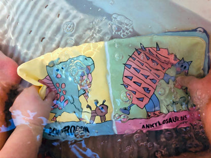 Color Magic Bath Book Rub-A-Dub Dinos