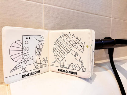 Color Magic Bath Book Rub-A-Dub Dinos