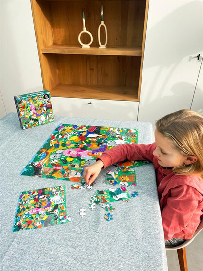 Doggone Days Puzzle 500pcs
