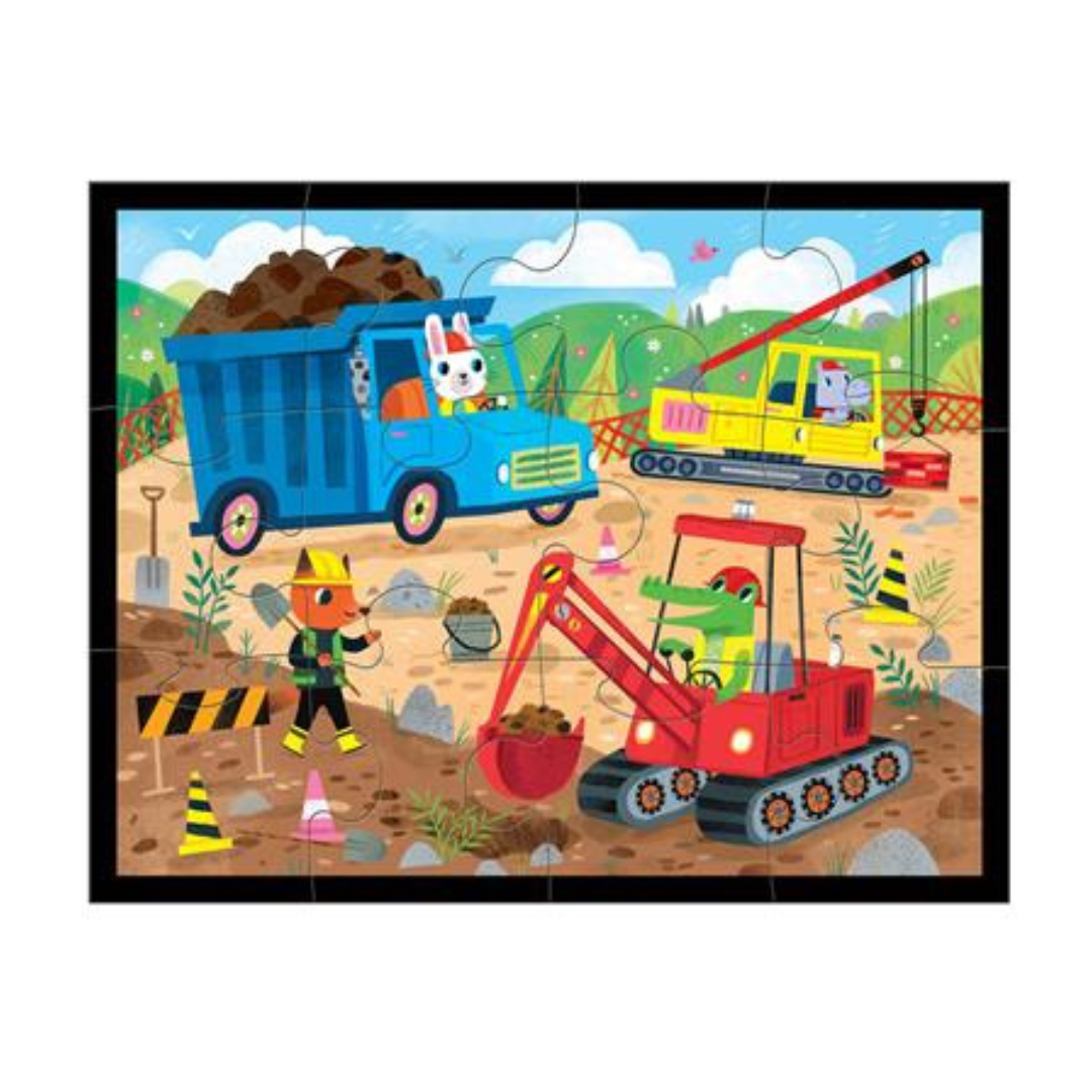 Puzzel Bouwwerf 12pcs