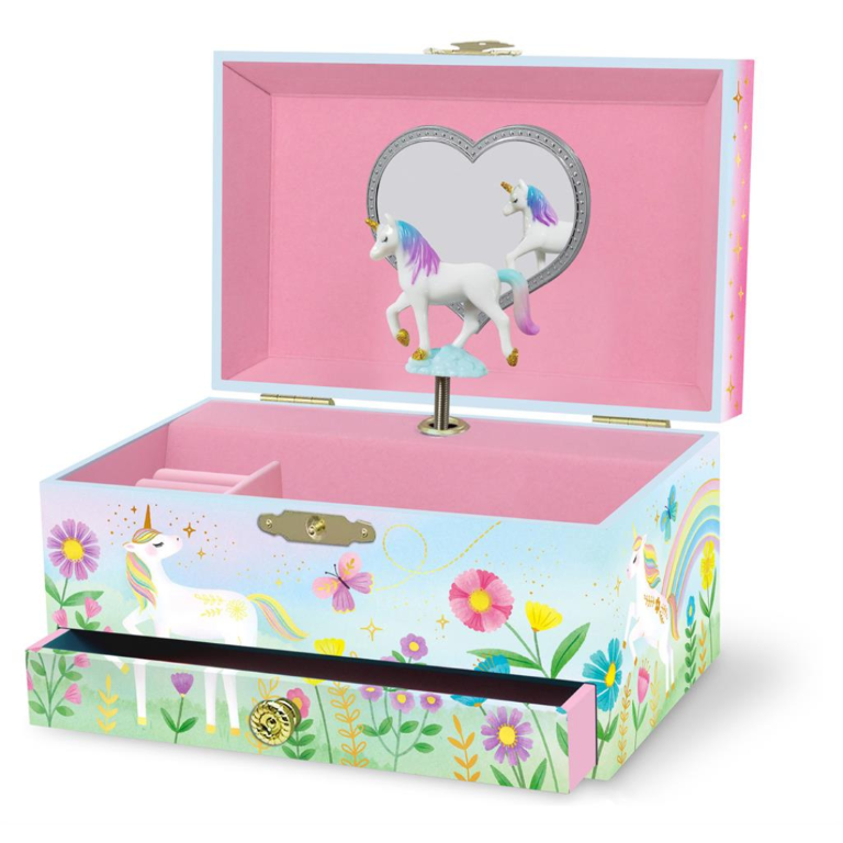 Muziekdoosje Floral Unicorn