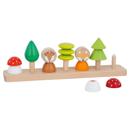 Sorteerspel Kleuren &amp; Vormen In Het Bos