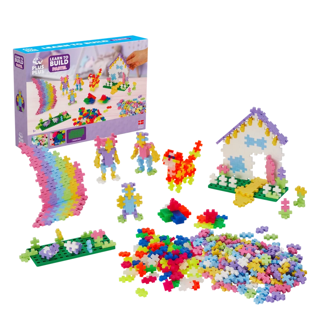 Learn To Build Pastel Plus-Plus - 600pcs