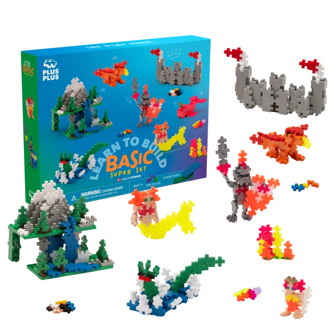 Learn To Build Basic Super Set - 1200 pcs