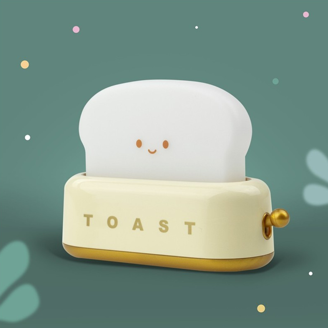 Led Lamp Toaster Yellow