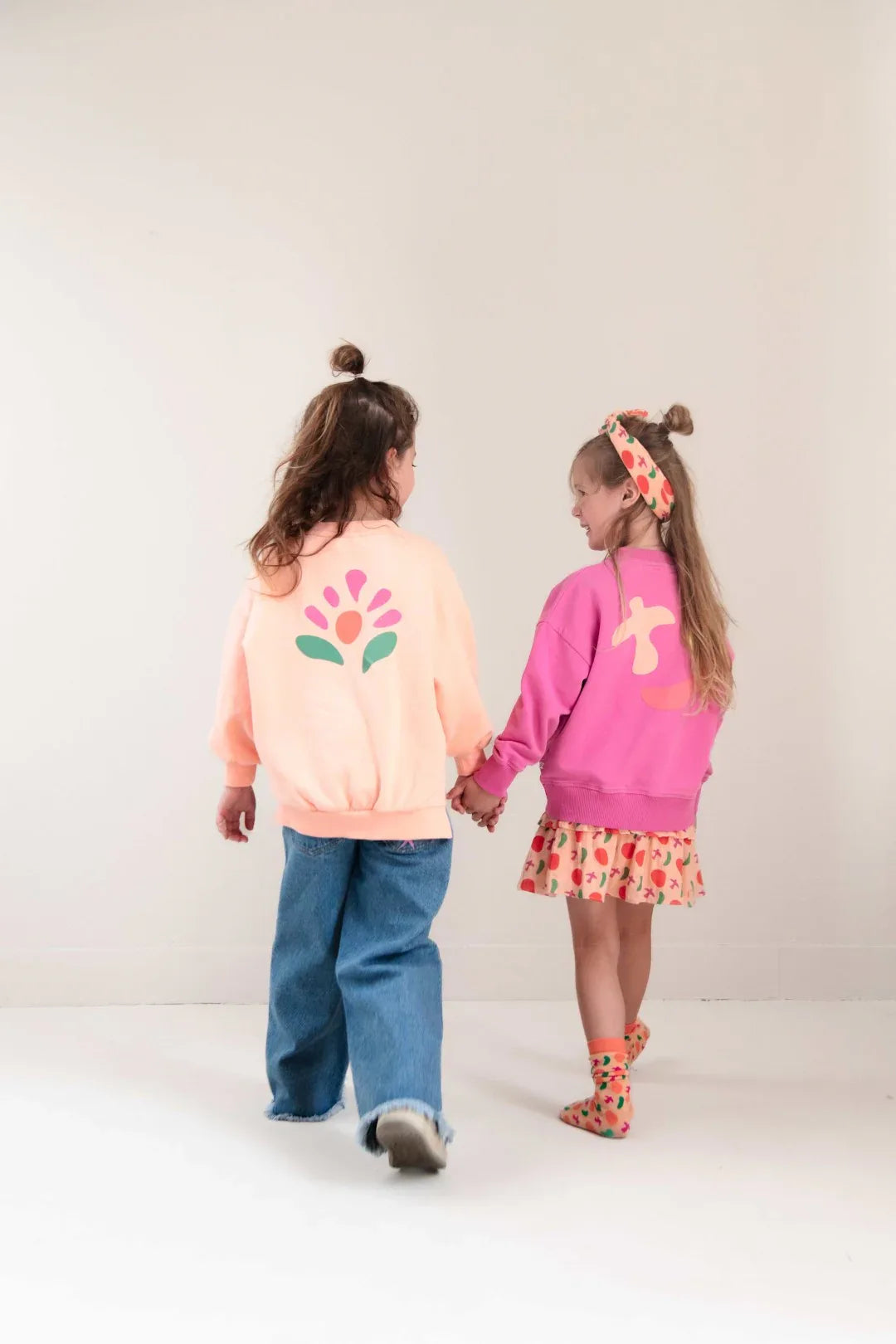 Pippa Sweater Peach Orange - Jenest