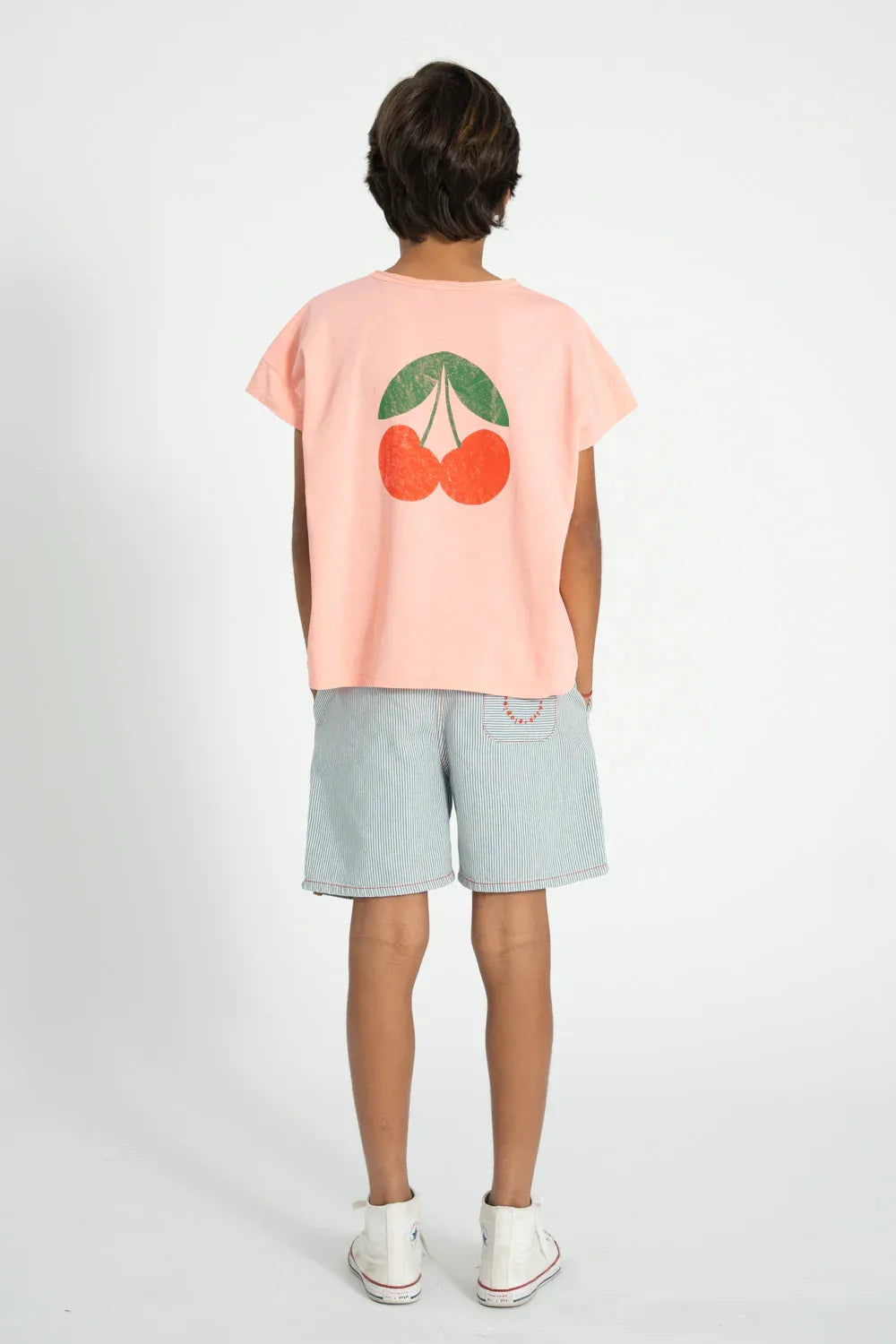 T-shirt Light Pink With Ma Chérie Print - Piupiuchick