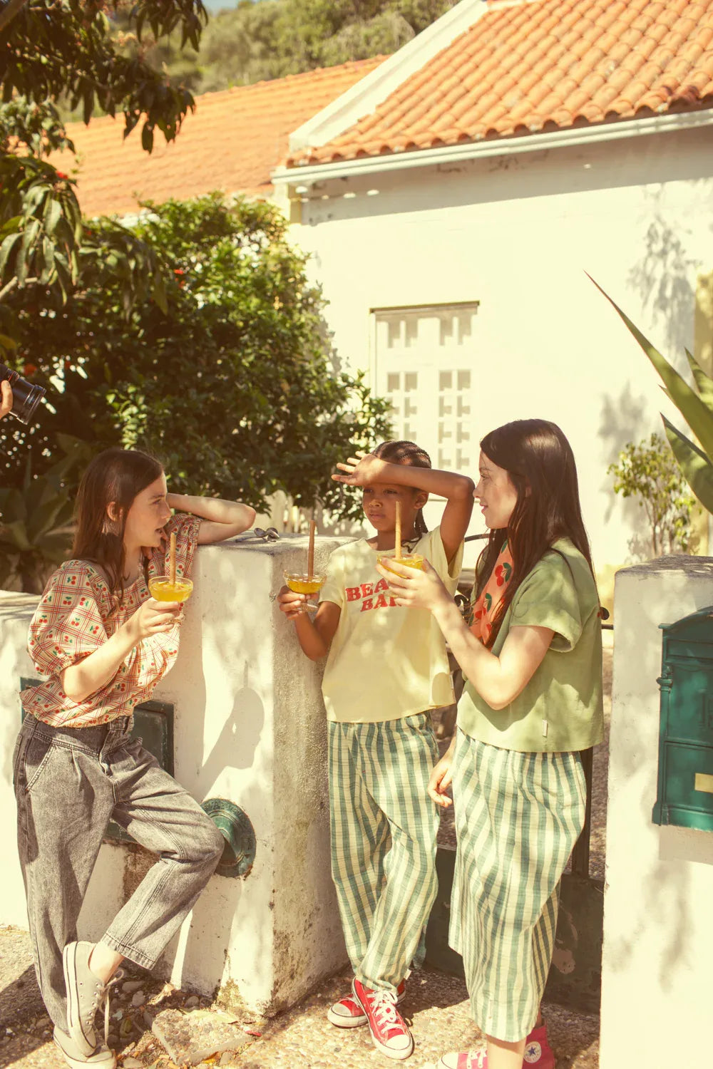 Mom Fit Trousers Washed Black Denim - Piupiuchick