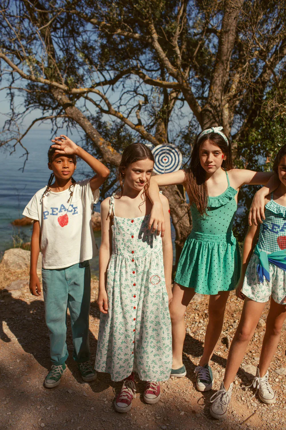 Unisex Trousers Washed Green - Piupiuchick