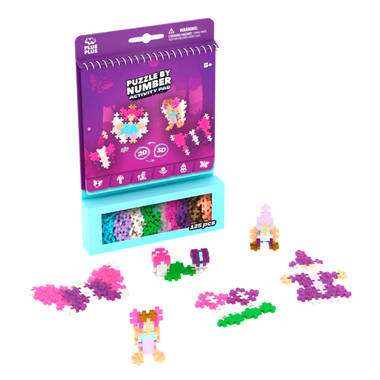 Puzzle By Number Activity Pad - 125pcs