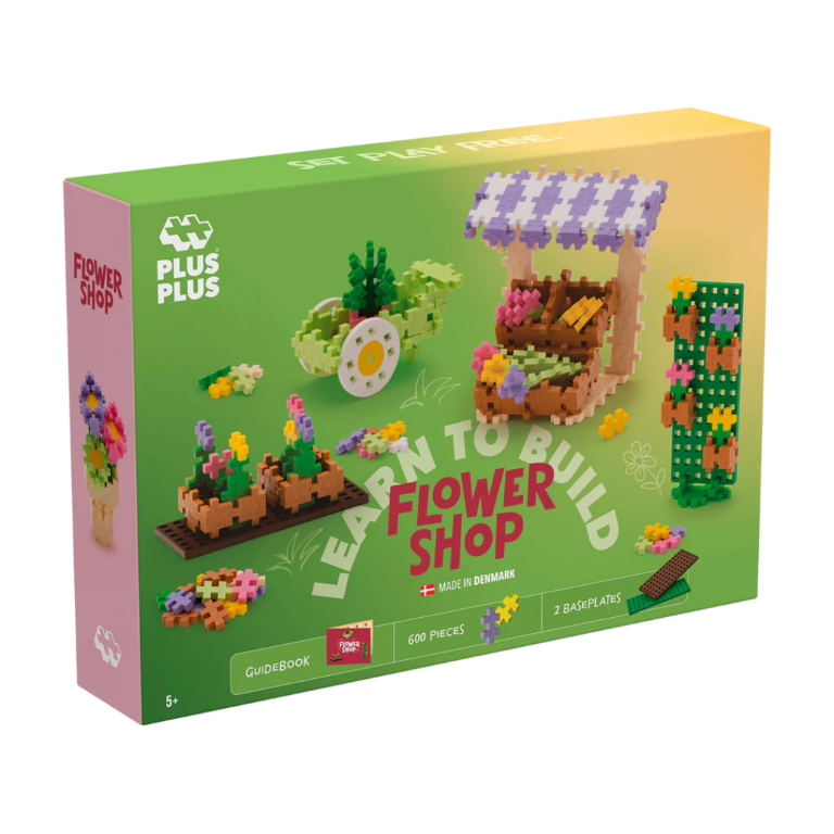 Learn To Build Flower Shop Plus-Plus - 600pcs