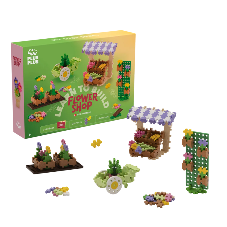 Learn To Build Flower Shop Plus-Plus - 600pcs