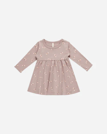 Long Sleeve Baby Dress Butterflies