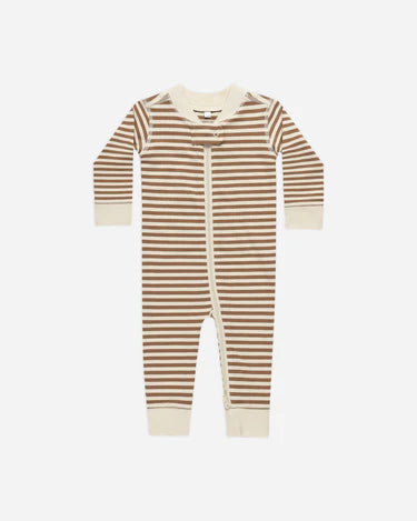 Zip Long Sleeve Sleeper Cinnamon