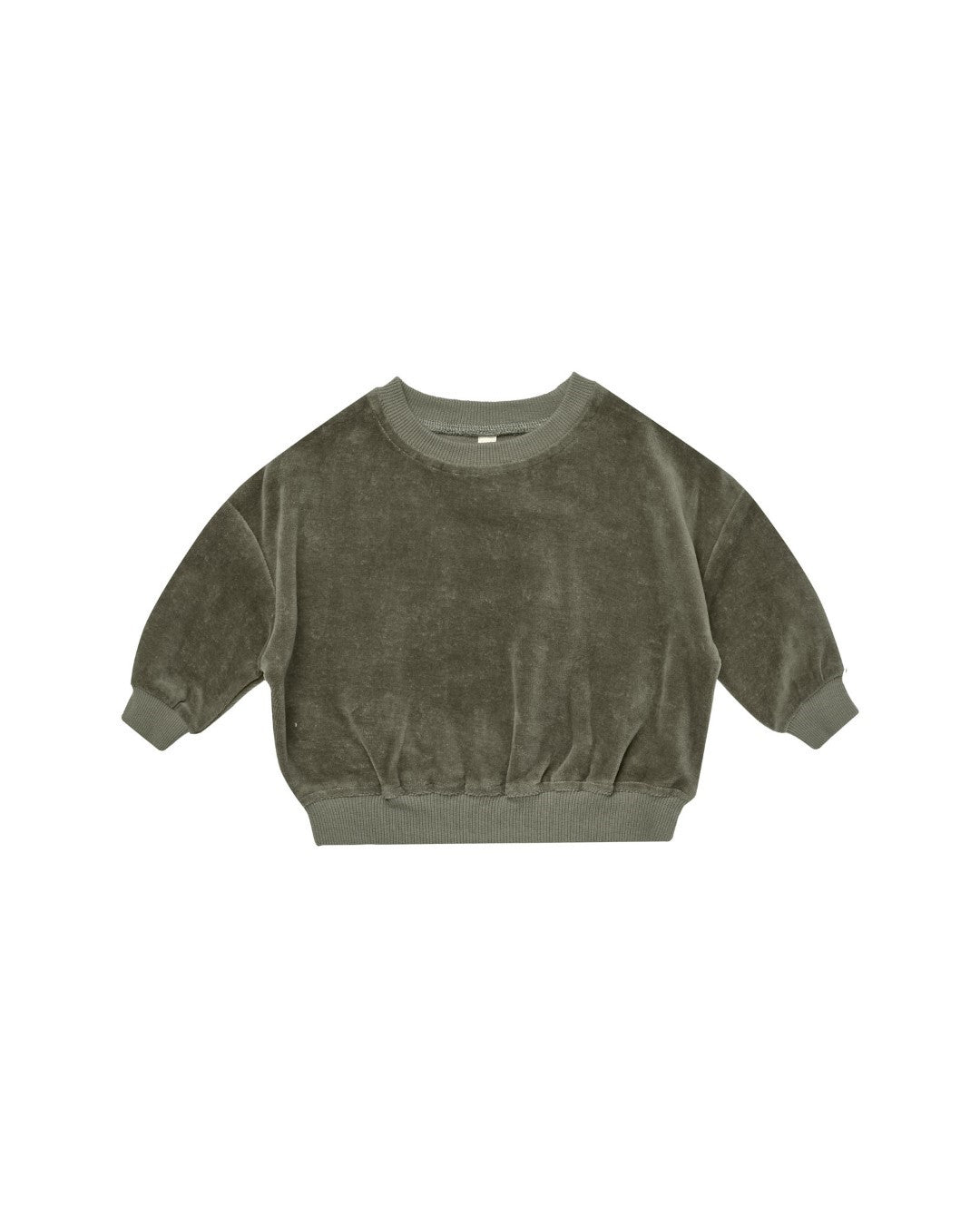 Velours Relaxed Sweatshirt Forest