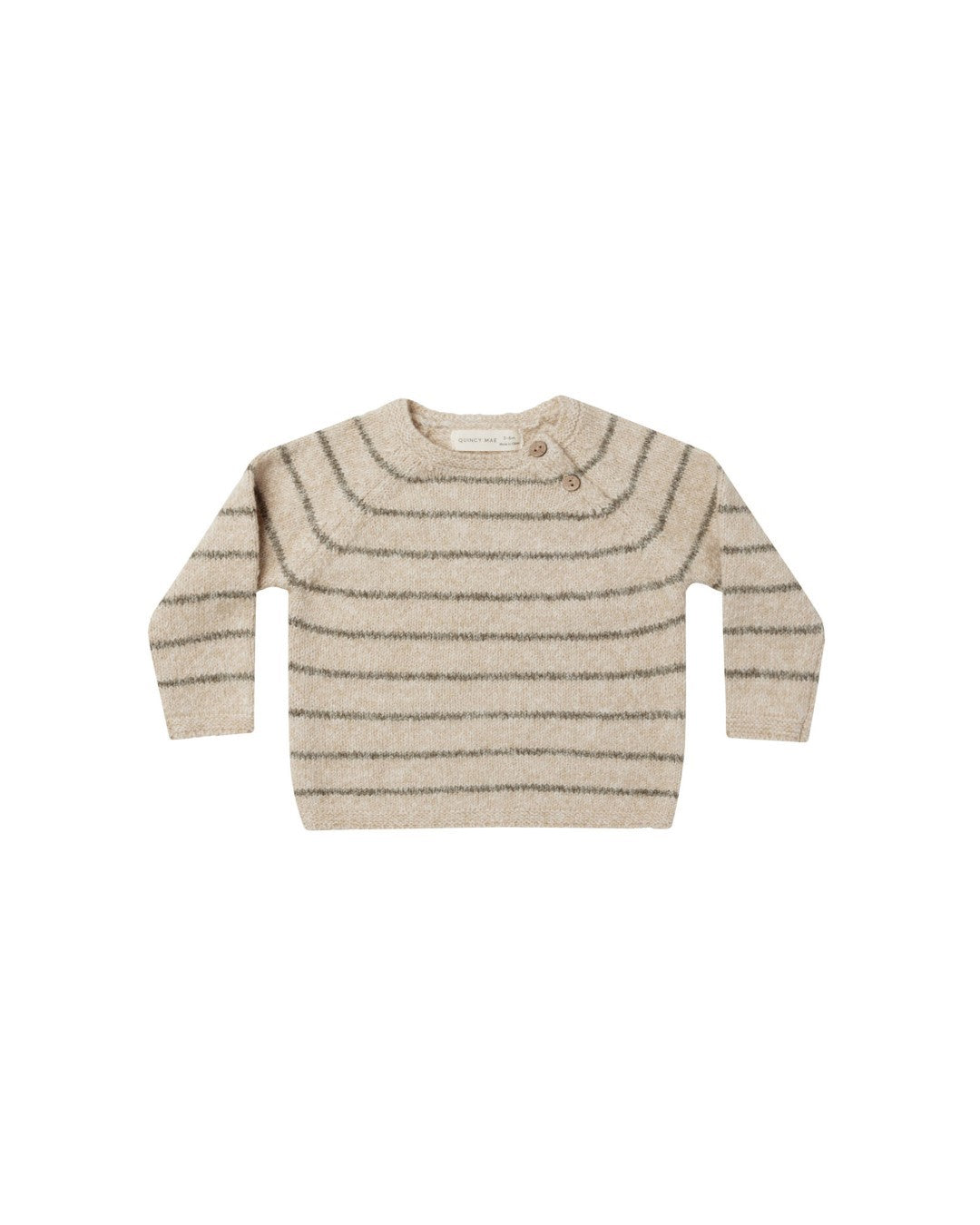Ace Knit Sweater Basil Stripe