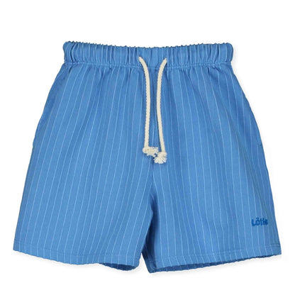 Bermuda Pockets Lotie Embroidery Baja Blue