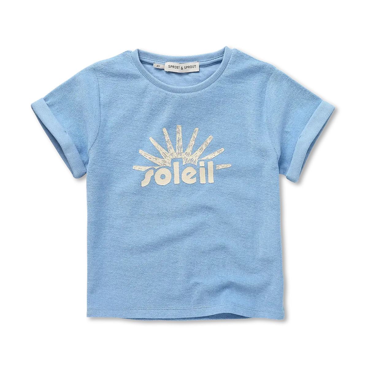 Terry T-shirt Soleil Forever Blue - Sproet &amp; Sprout
