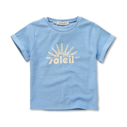Terry T-shirt Soleil Forever Blue - Sproet &amp; Sprout