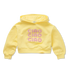 Boxy Hooded Girls Sweatshirt Pastel Yellow - Sproet & Sprout