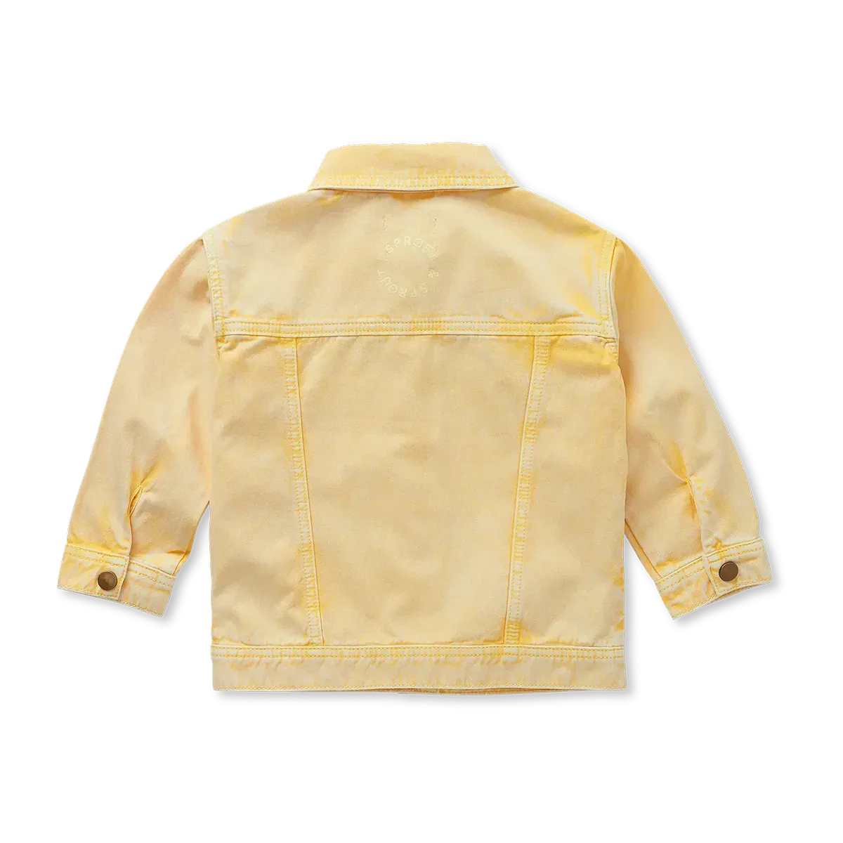Denim Jacket Pastel Yellow - Sproet &amp; Sprout