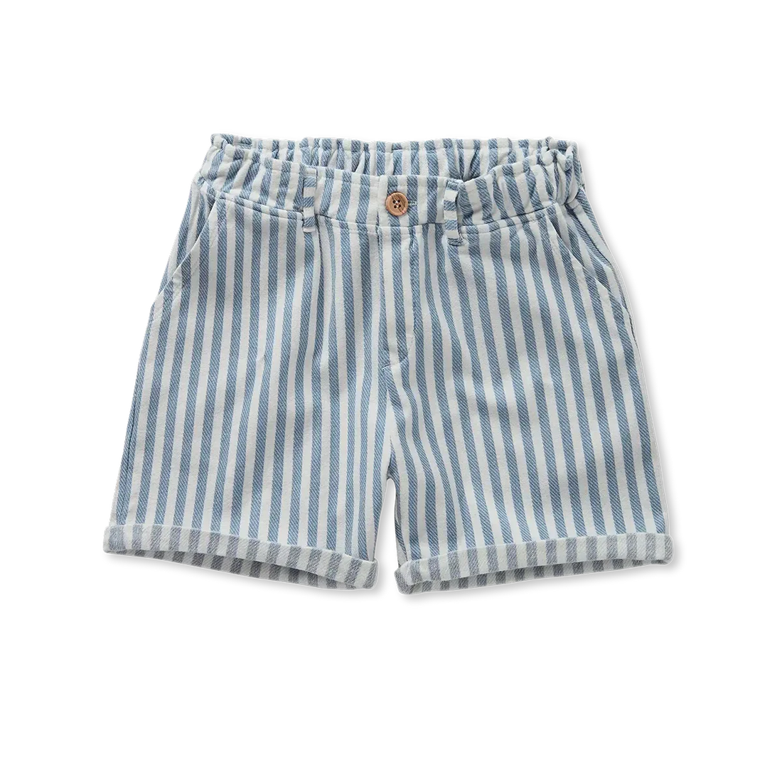 Jersey Twill Chino Shorts Denim Blue - Sproet &amp; Sprout