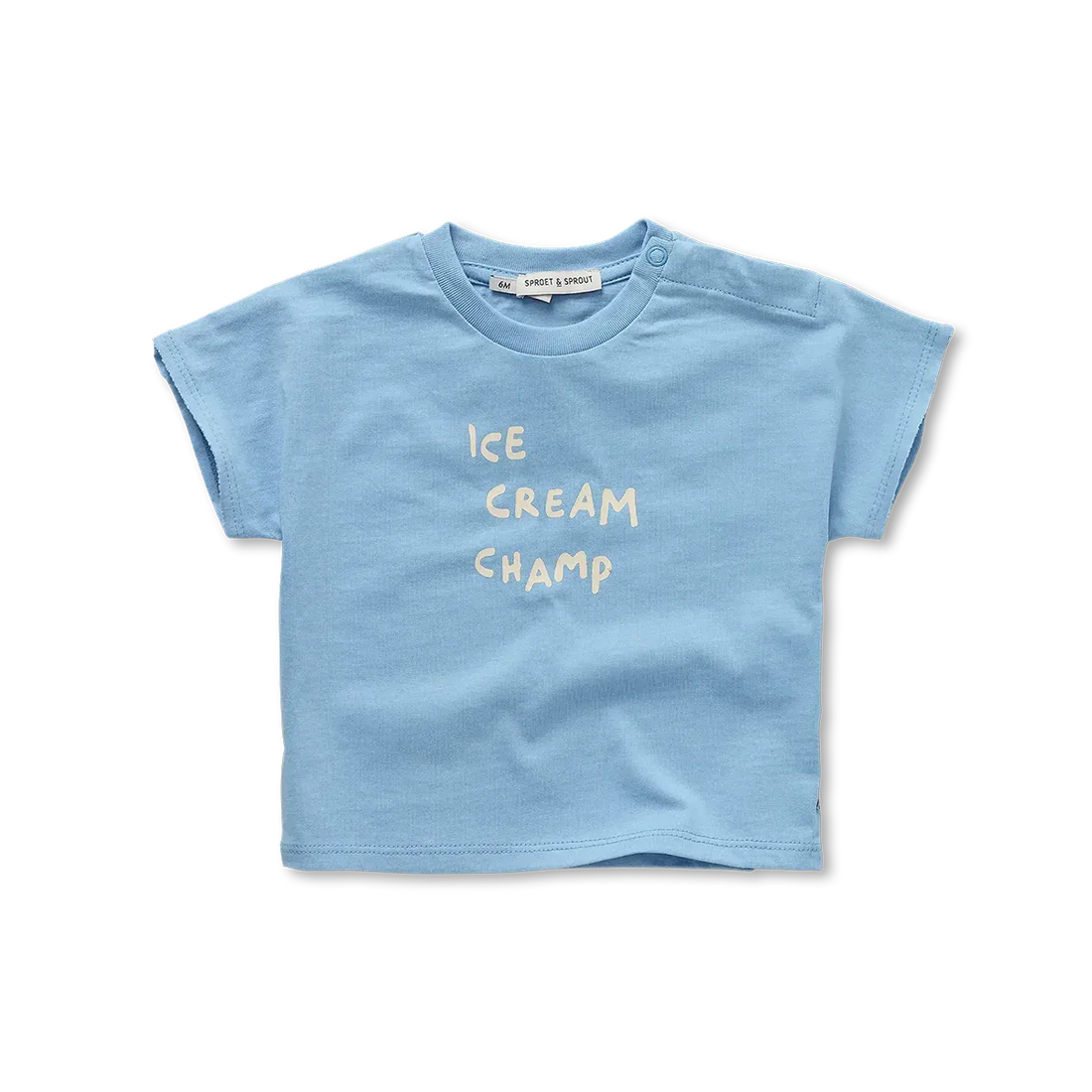 Baby T-shirt Ice Cream Forever Blue - Sproet &amp; Sprout