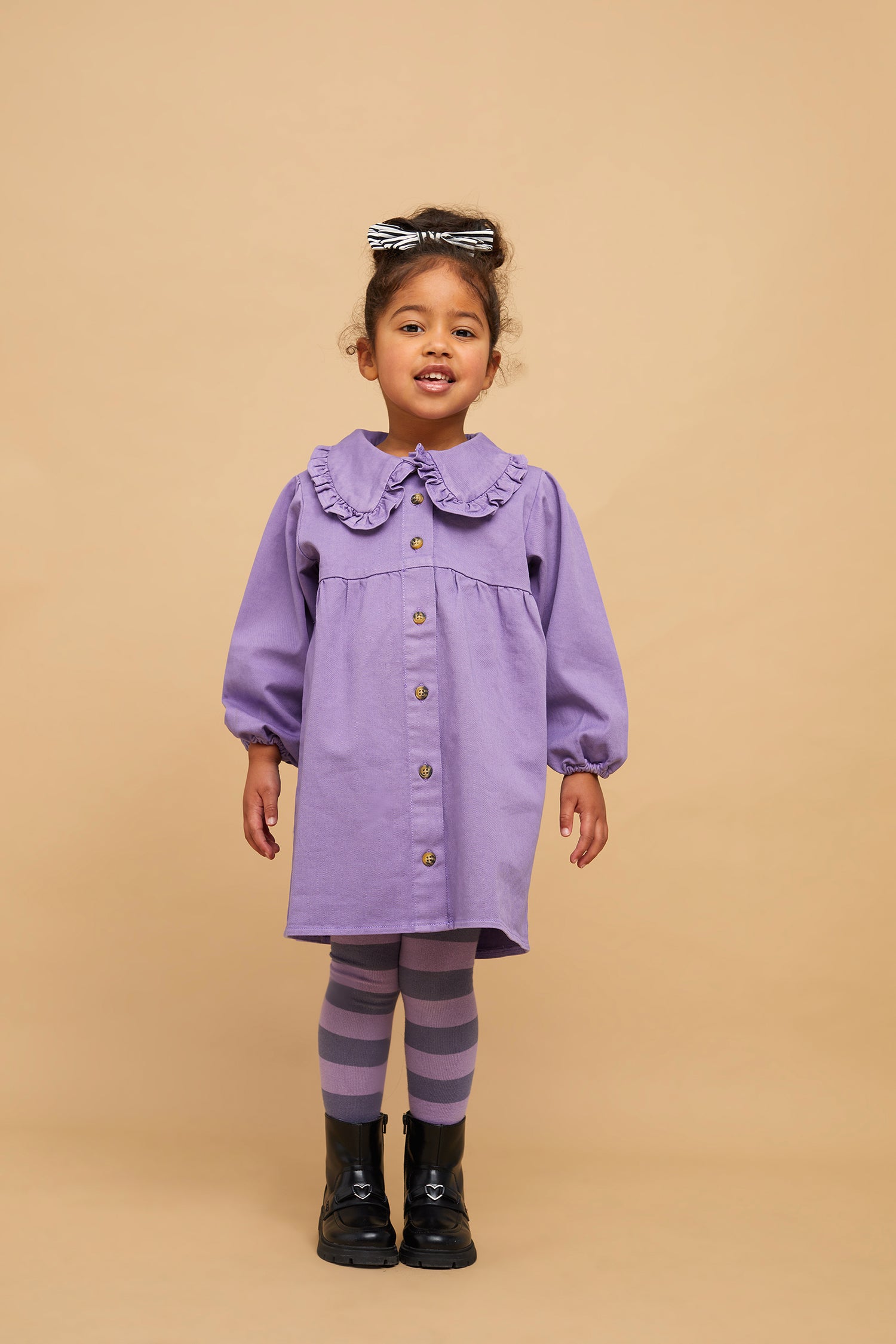 Denim Dress Lavender