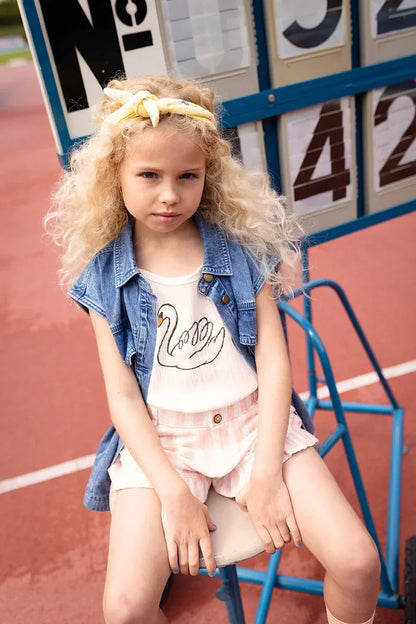 Denim Vest Denim Blue - Sproet &amp; Sprout