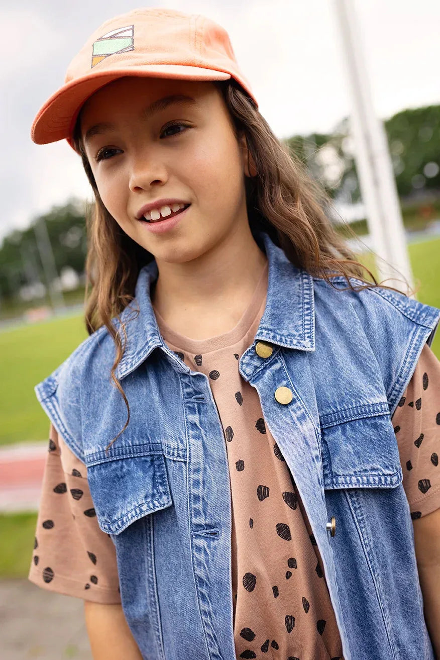 Denim Vest Denim Blue - Sproet &amp; Sprout