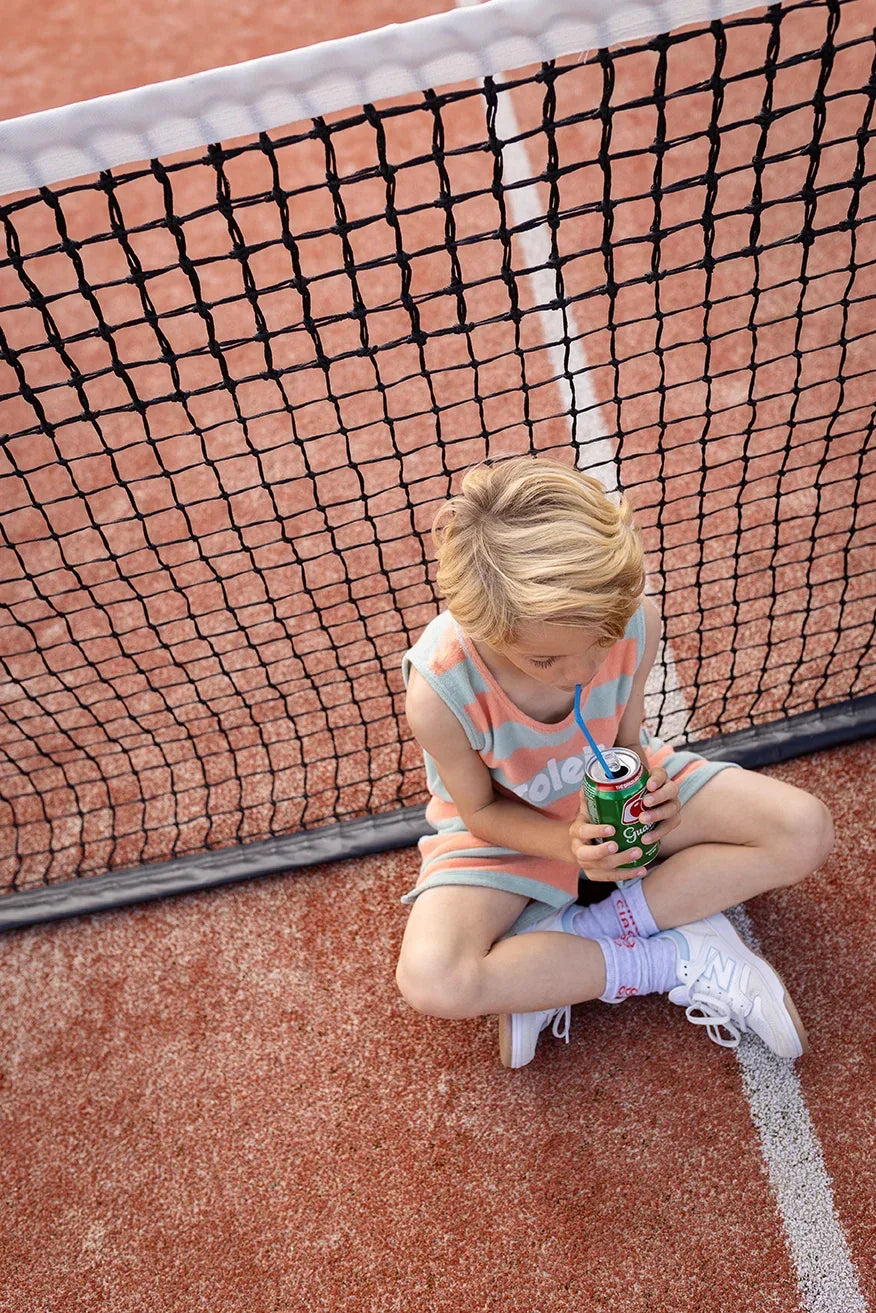 Tanktop Boys Stripes Silt Green - Sproet &amp; Sprout