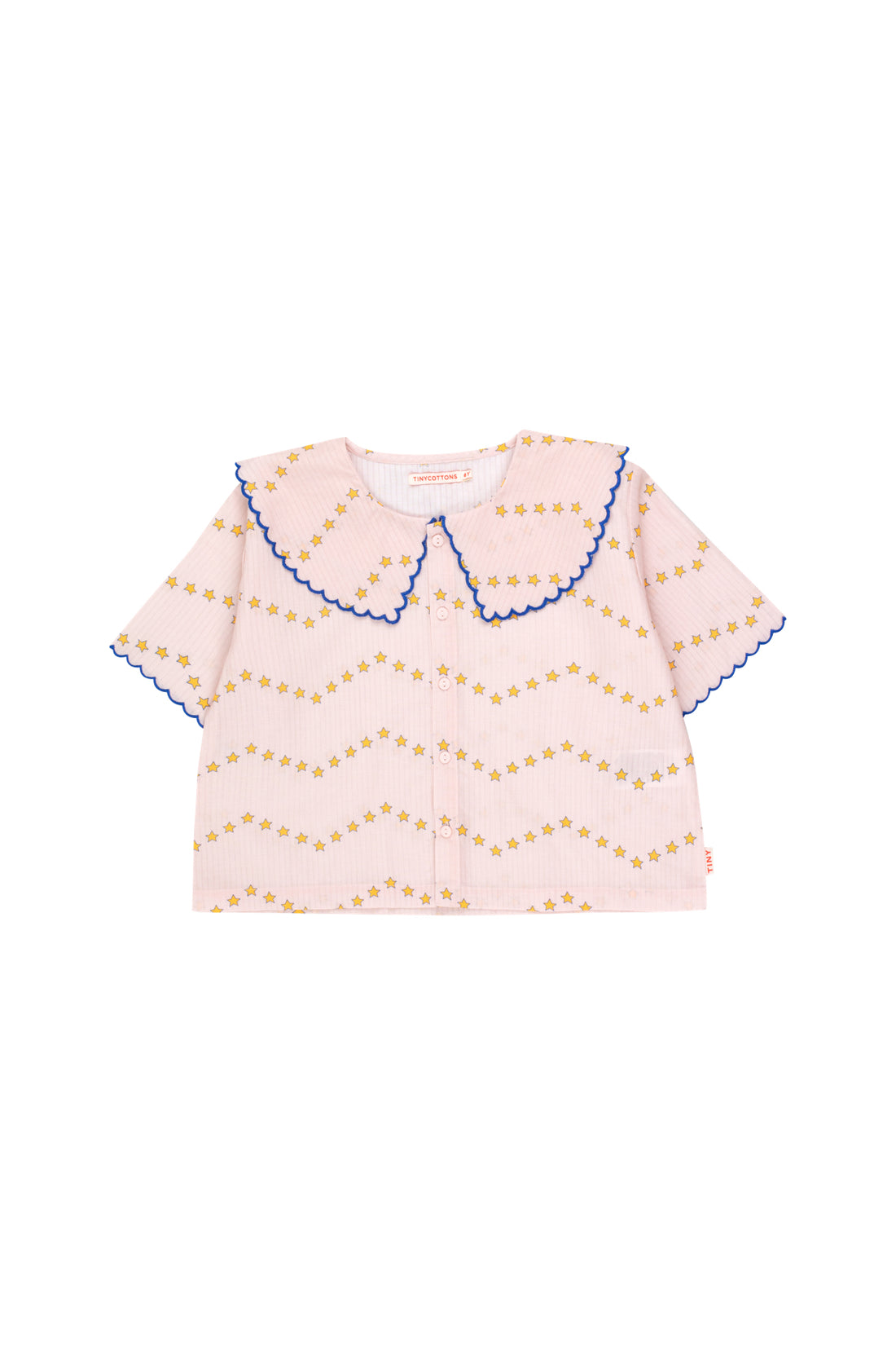 Zigzag Shirt Pastel Pink
