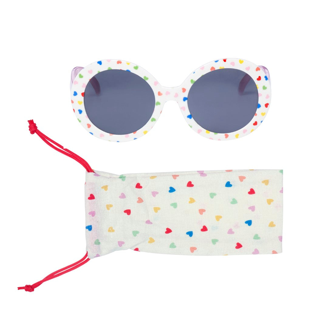 Rainbow Hearts Sunglasses