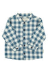 Shirt Blue And White Checkered
