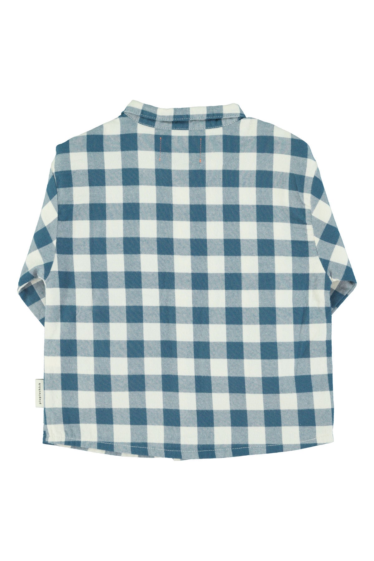 Shirt Blue And White Checkered