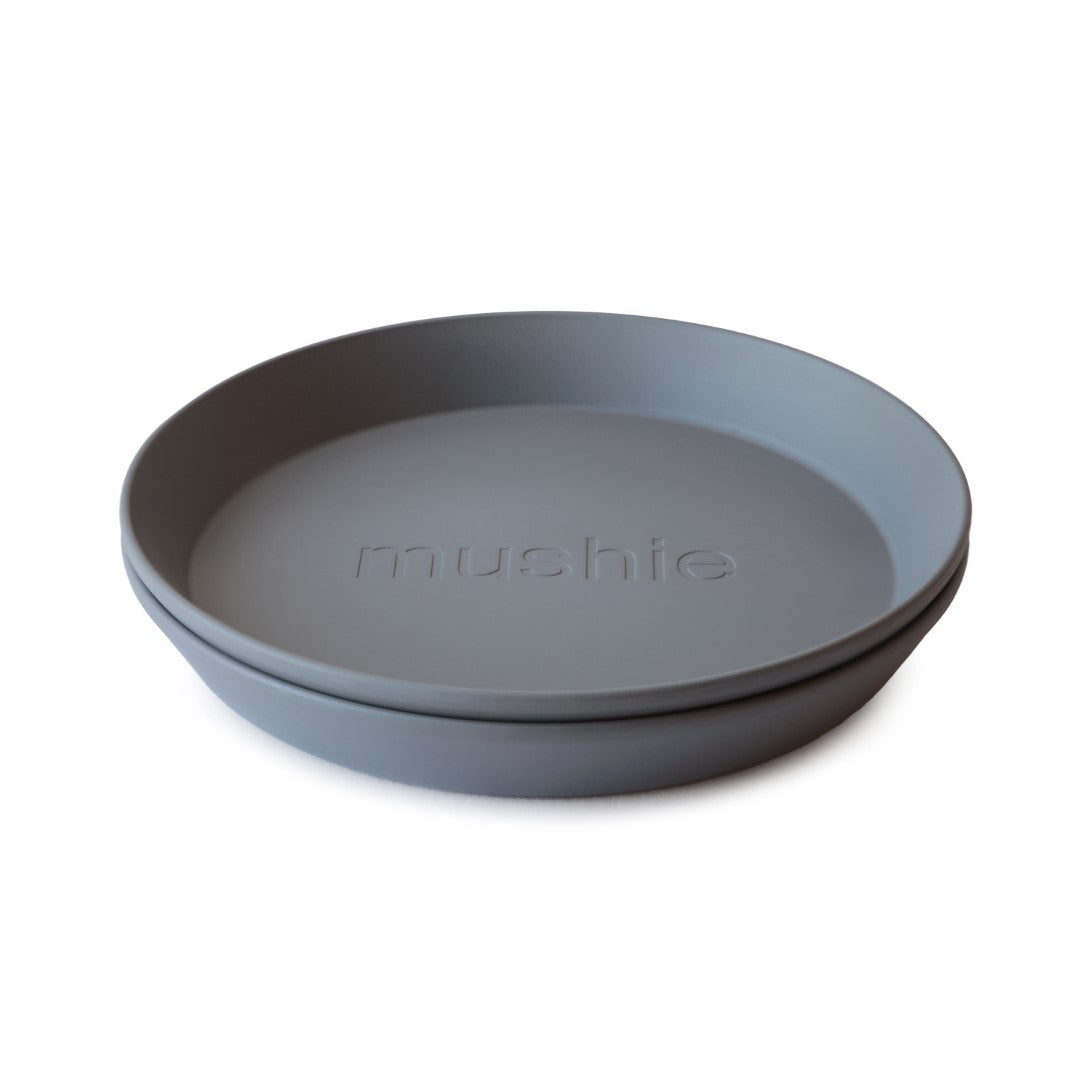 Plate Round Smoke