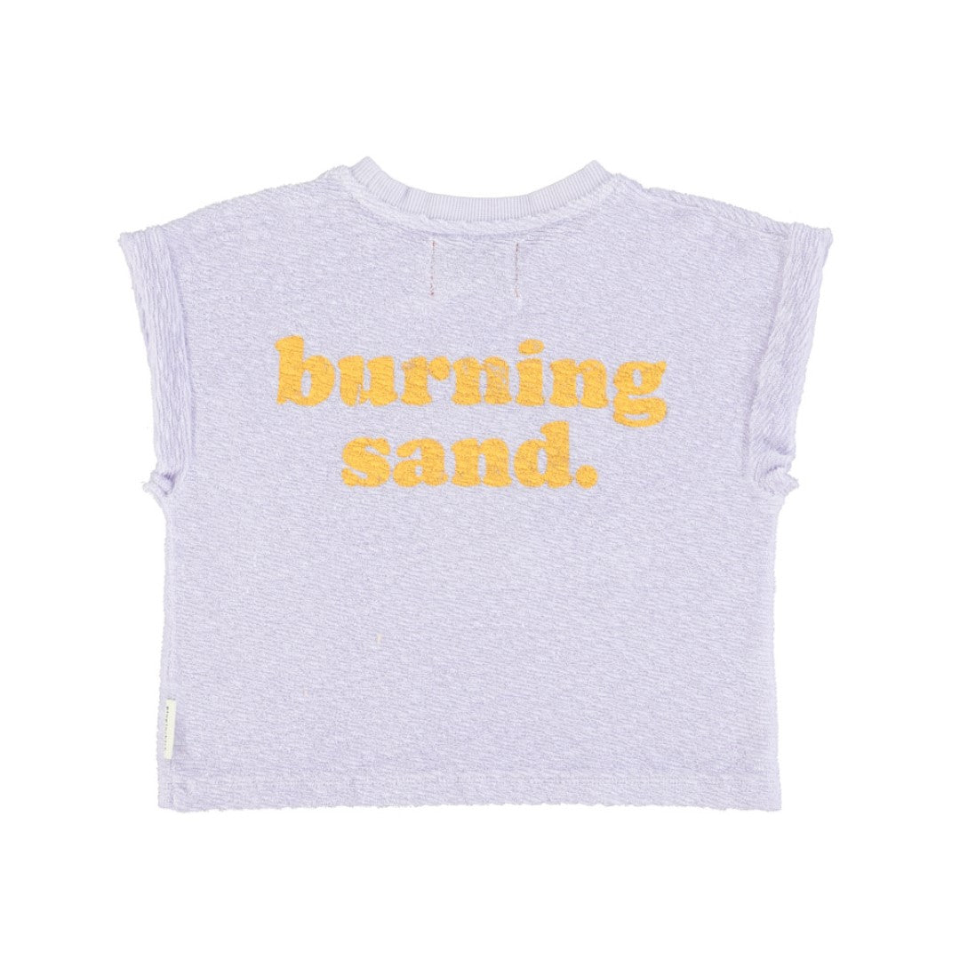 T-shirt Lavender Burning Sand Print