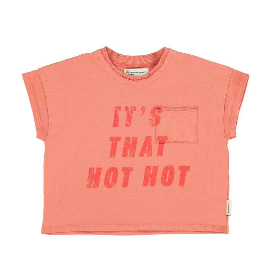 T-shirt Terracotta Hot Hot Print