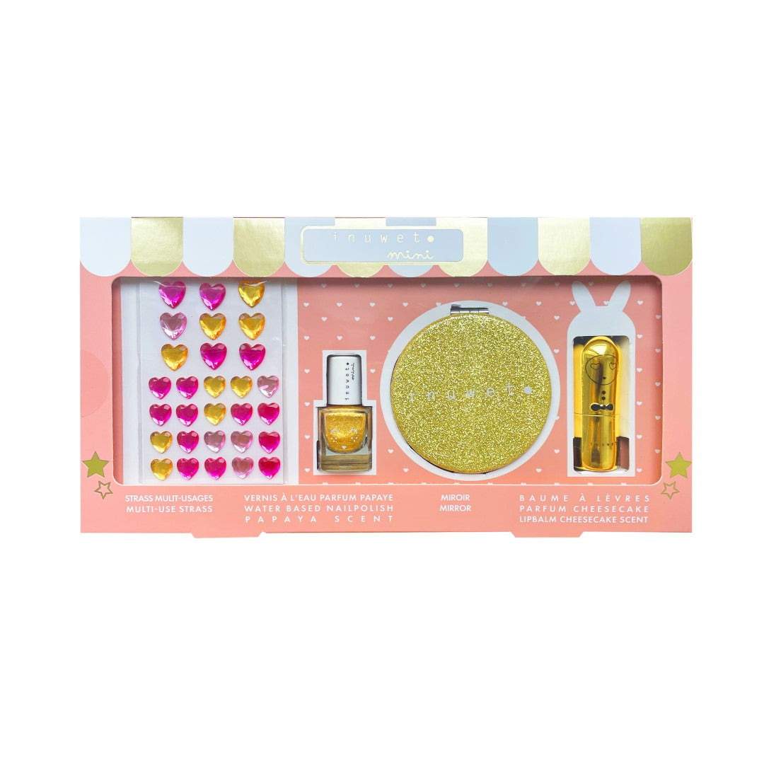 Mini Gift Set Glitter Gold