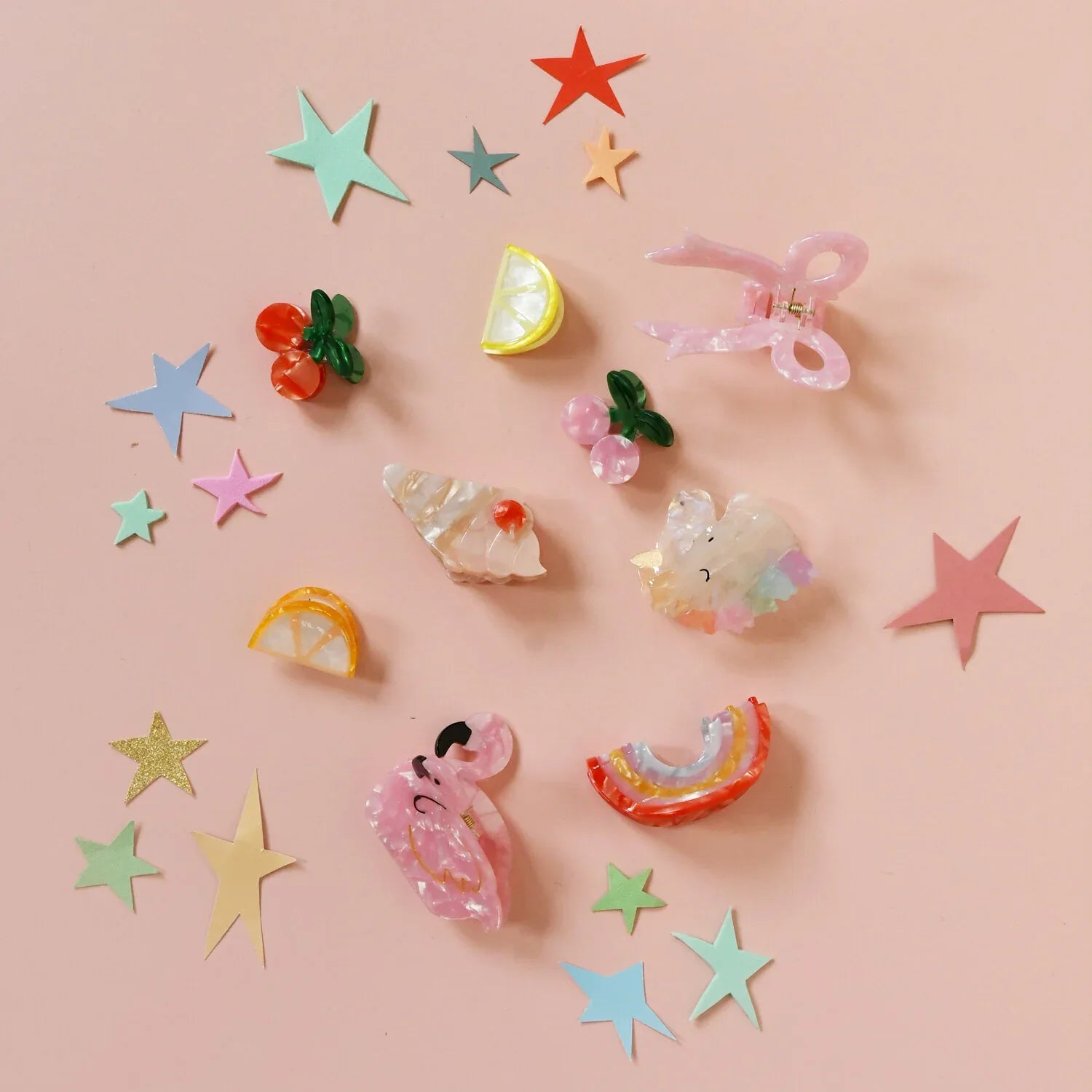 Very Cherry Ice Cream Claw Clip - Rockahula