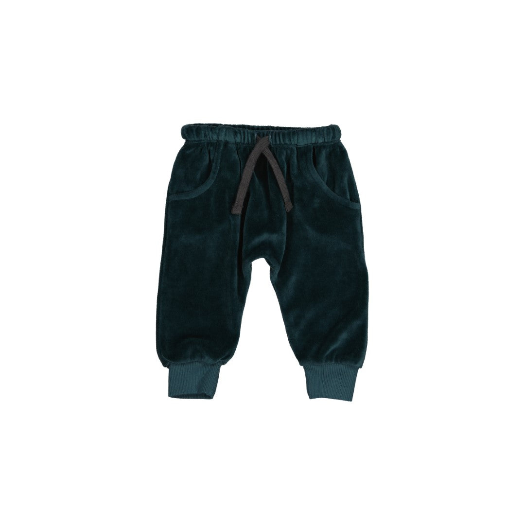 Gardering Cotton Velvet Jogging Green