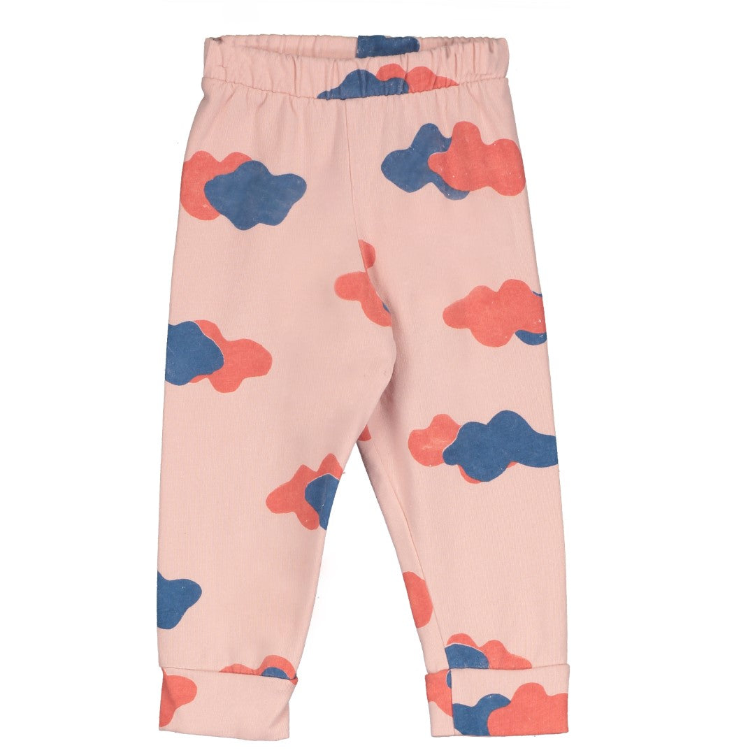 Baby Leggings Little Clouds Rose