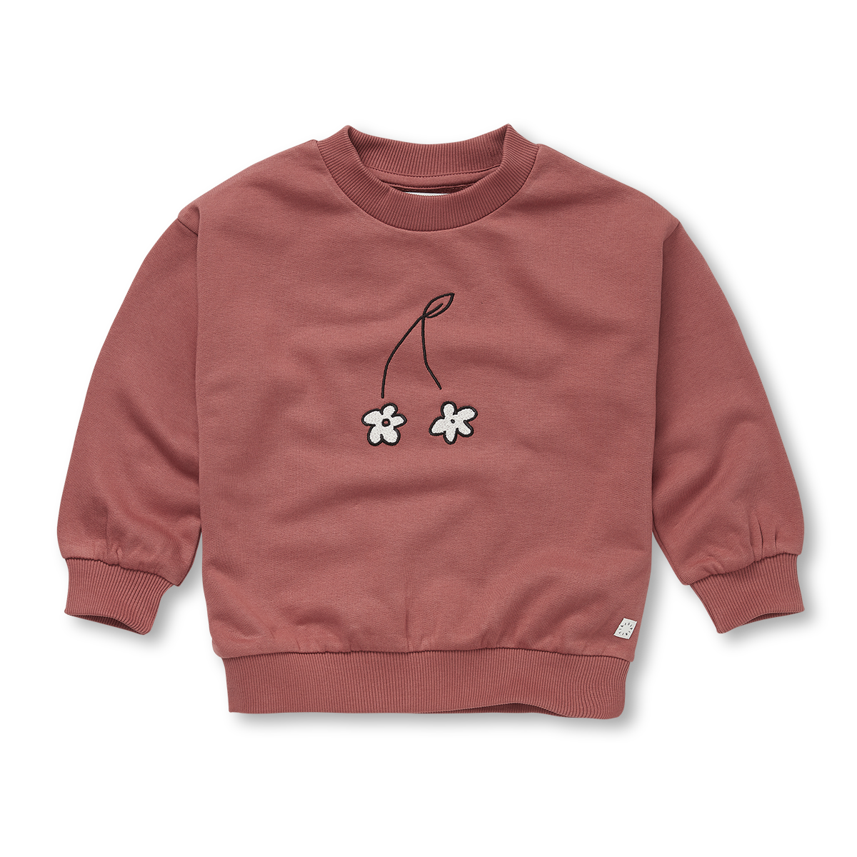 Sweatshirt Cherry Flower Mauve